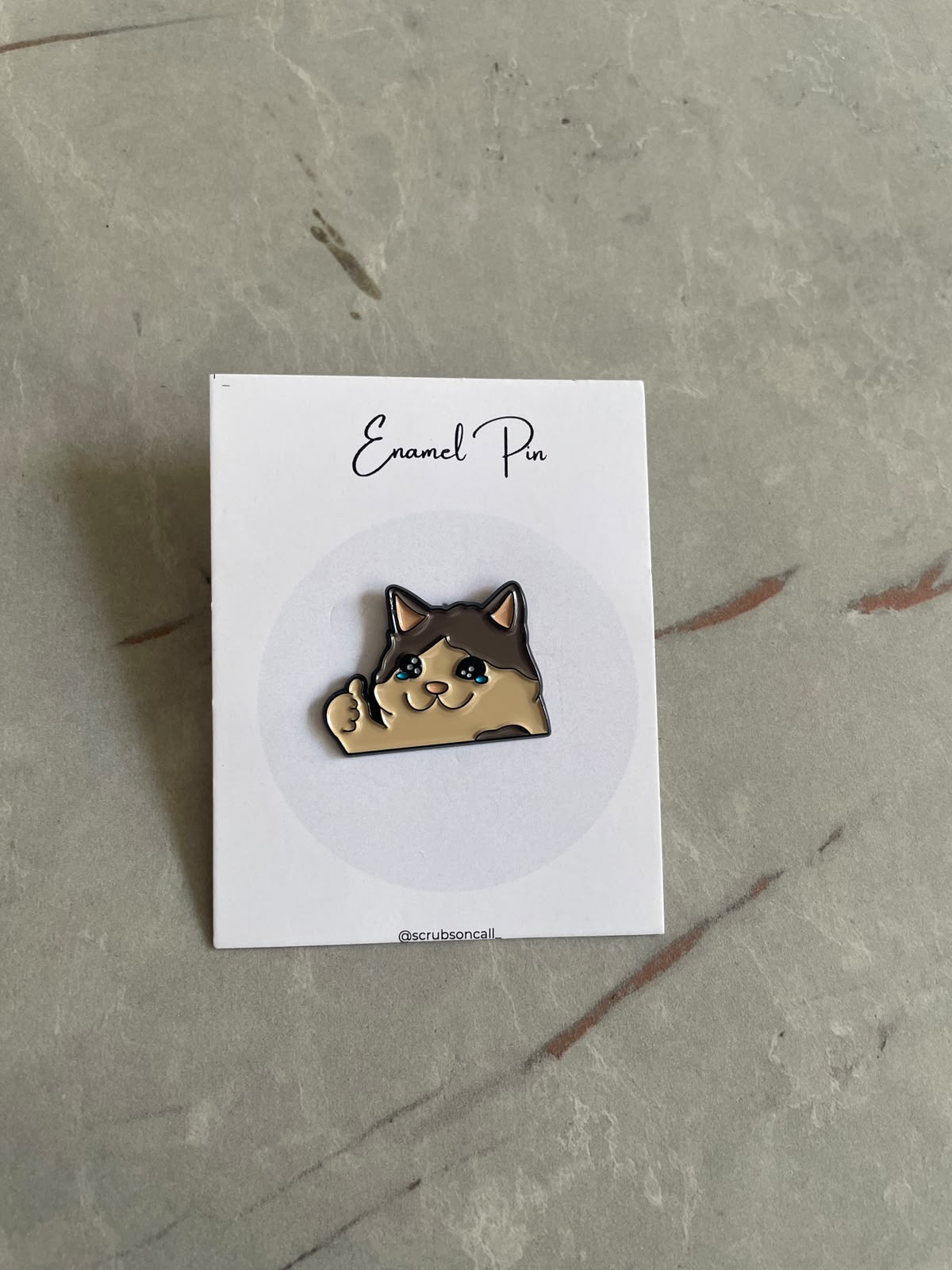 Cat Enamel Pin