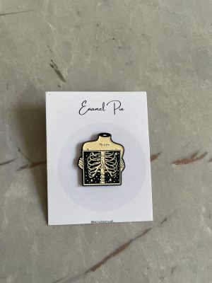 Radiology Enamel Pin