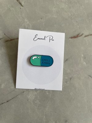 Chill Enamel Pin