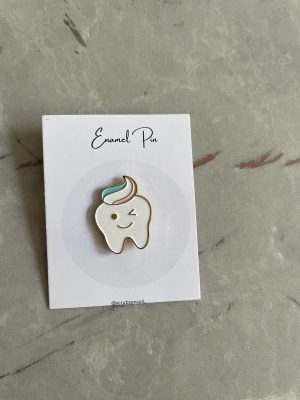 Winky Molar Enamel Pin